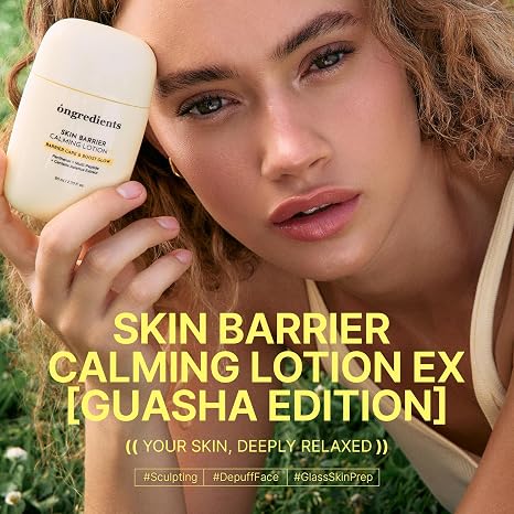 Ongredients Skin Barrier Calming Lotion EX 80ml Gua Sha Edition