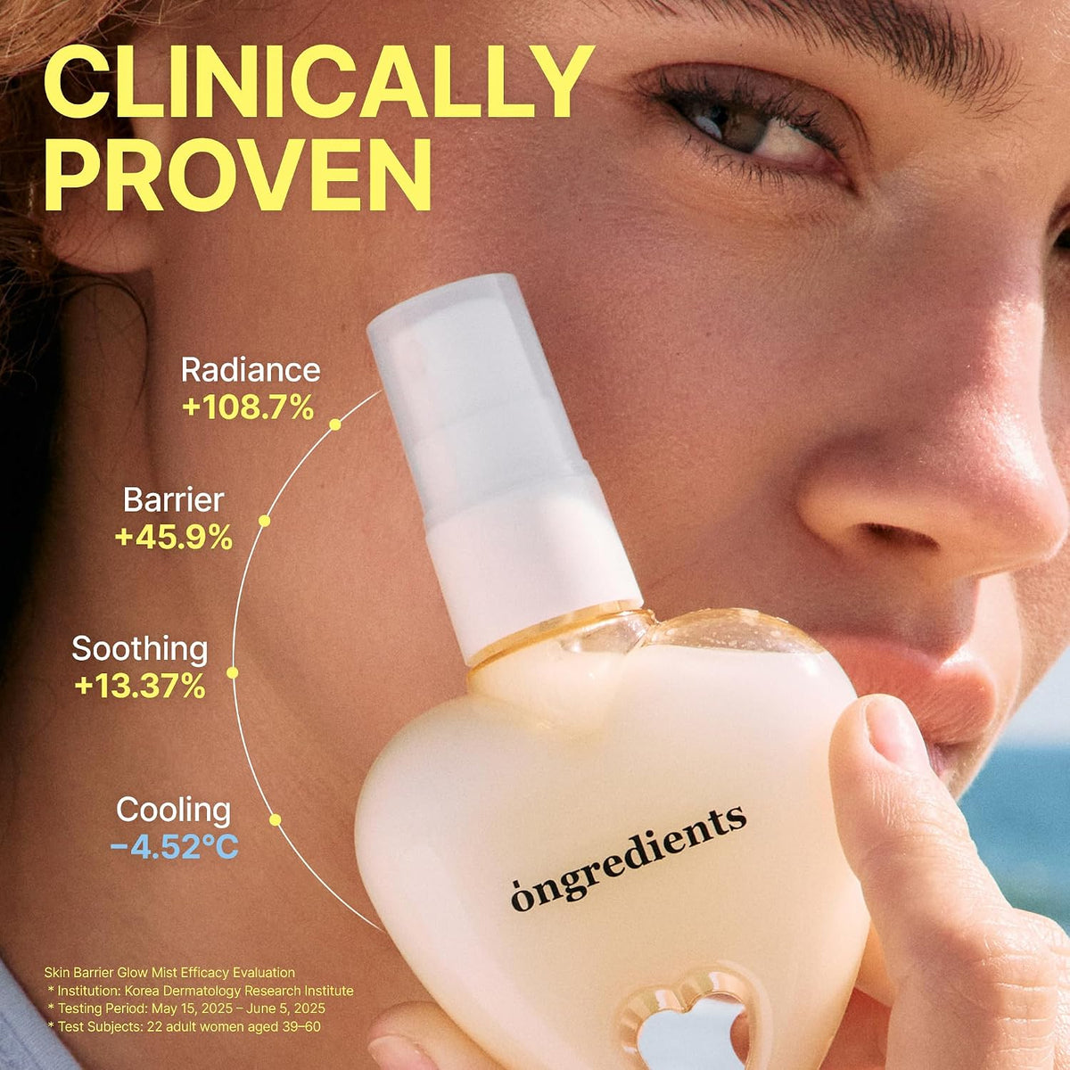 Ongredients Skin Barrier Inner Glow Mist Heart Edition 50ml